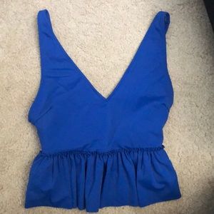 Kortni Jeane V-neck peplum!